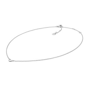 Lantisor argint cu inimioara DiAmanti SK24230N-G (Argint 925‰ 2,3 g.)